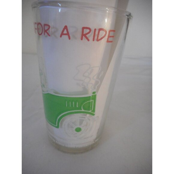 EUC Vintage 1971 Archie Jughead Taking The Gang For A Ride Jelly Jar Glass Cup 4 - Picture 3 of 5